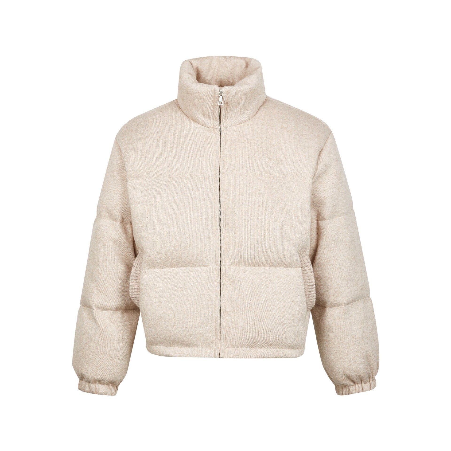 Warm Men's Down Jacket - Boxy Short Coat, Polyester, Winter Apricot 3D Changing Face Moving Picture Frame - Tophatter Daily Deals