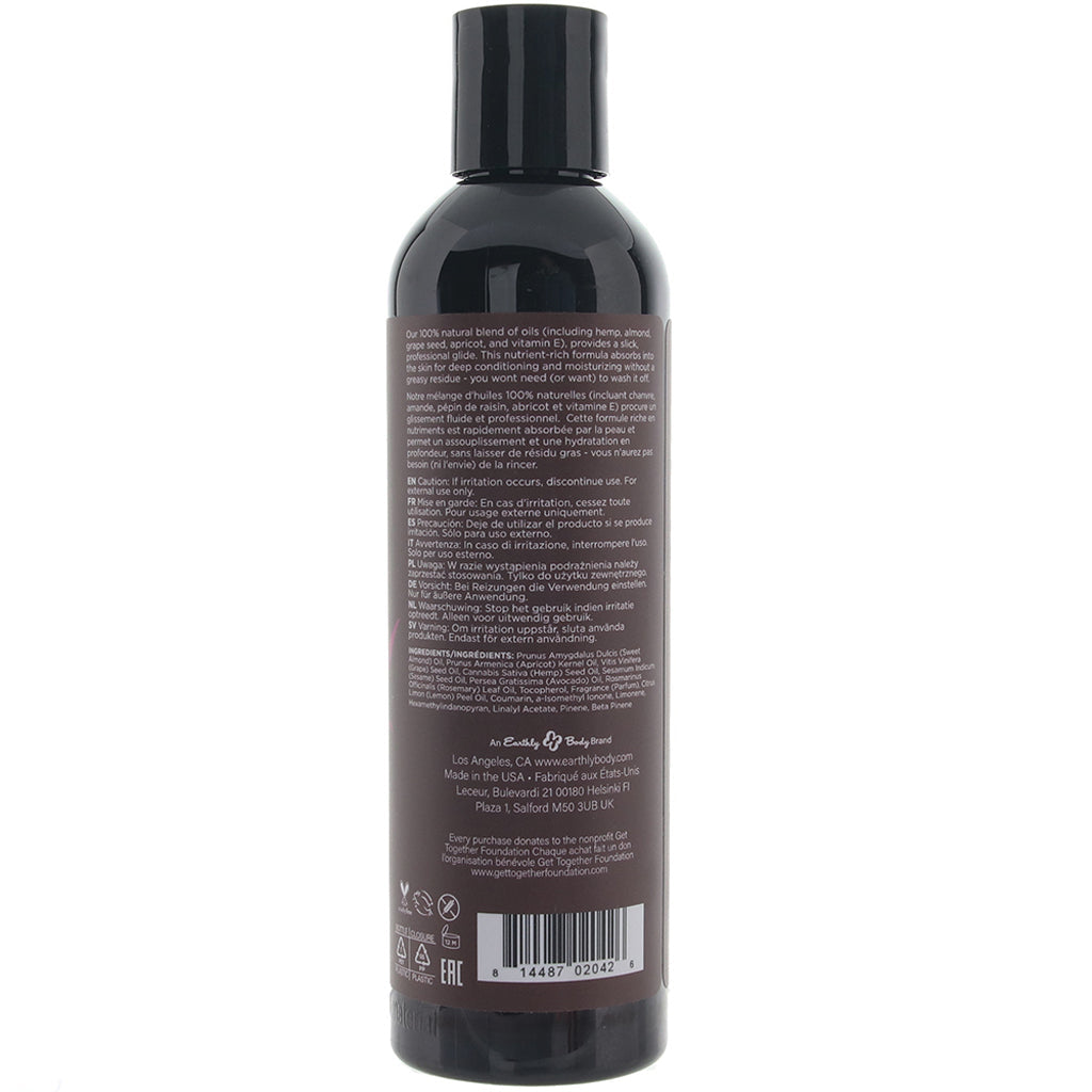 Hemp Seed Massage Oil 8oz/236ml in Skinny Dip Sensual Love > Massage - Tophatter Daily Deals