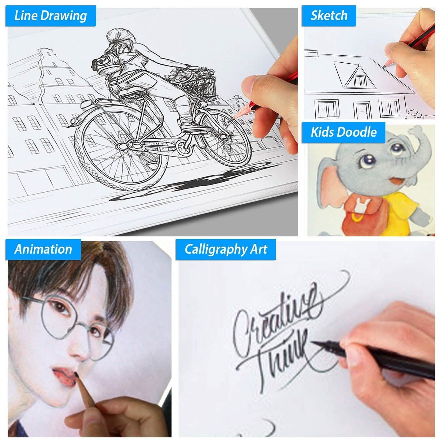 A4 LED Light Box Tracer School, Office & Art Supplies - Tophatter Daily Deals