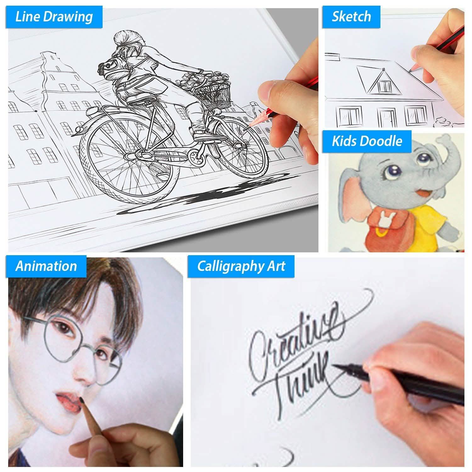 A4 LED Light Box Tracer School, Office & Art Supplies - Tophatter Daily Deals