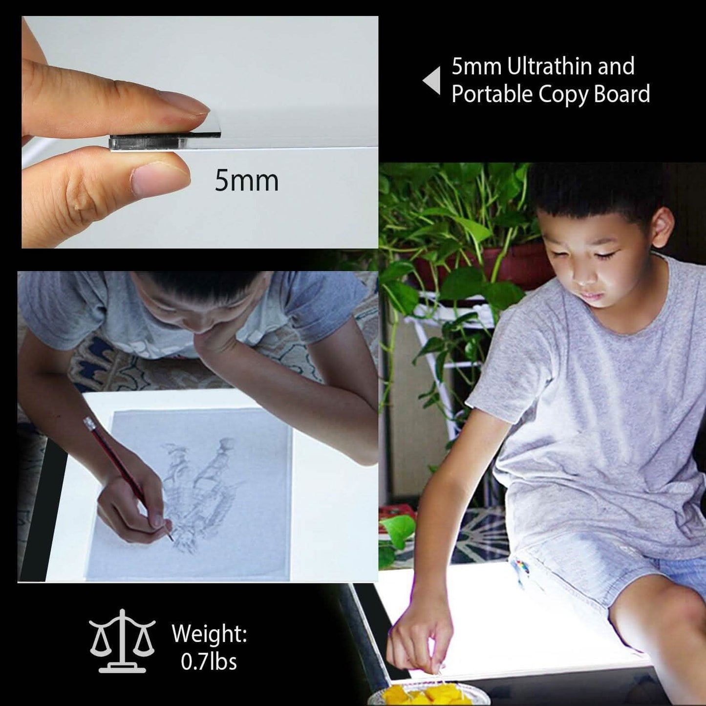 A4 LED Light Box Tracer School, Office & Art Supplies - Tophatter Daily Deals