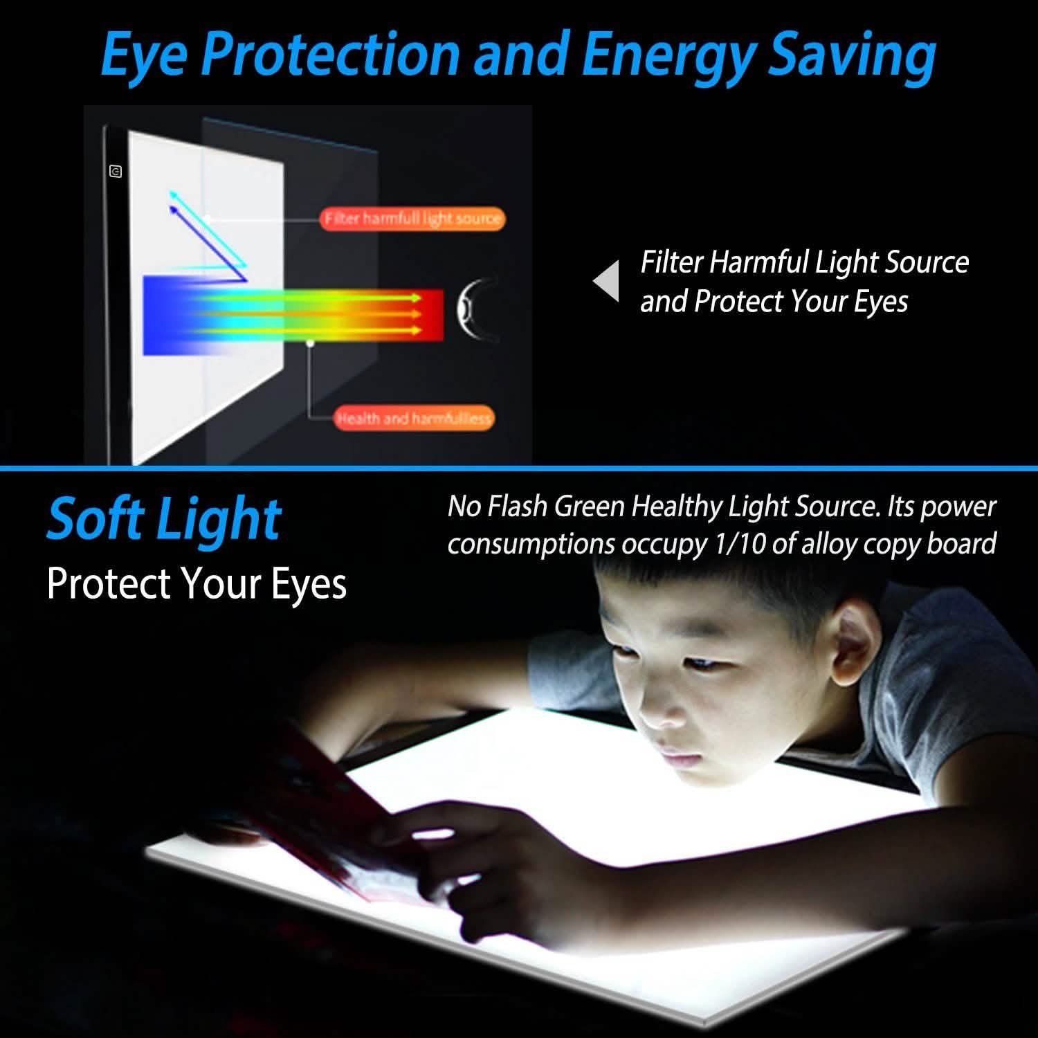 A4 LED Light Box Tracer School, Office & Art Supplies - Tophatter Daily Deals