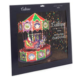 3D Revolving Carousel Christmas Advent Calendar | Build Your Own Advent Calendar Advent Calendar - Tophatter Daily Deals
