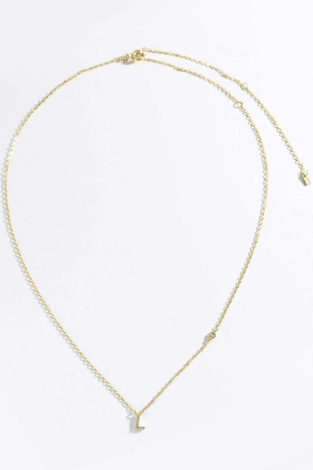 L To P Zircon 925 Sterling Silver Necklace Necklaces - Tophatter Daily Deals