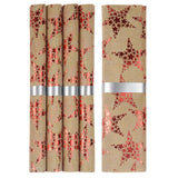 Elegant Red And Gold Table Runner And Placemats Set | Christmas Table Runner And Place Mats | Festive Table Mats Table Runner - Tophatter Daily Deals
