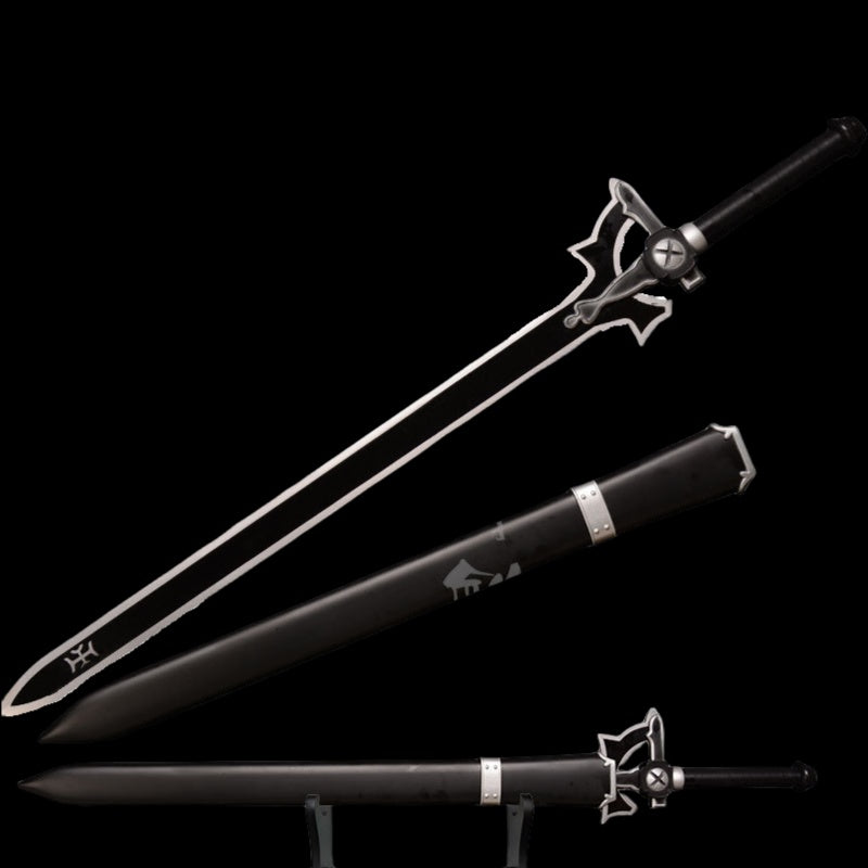 Elucidator Kiritos Sword Life-size Cosplay Prop Metal Replica - Tophatter Daily Deals