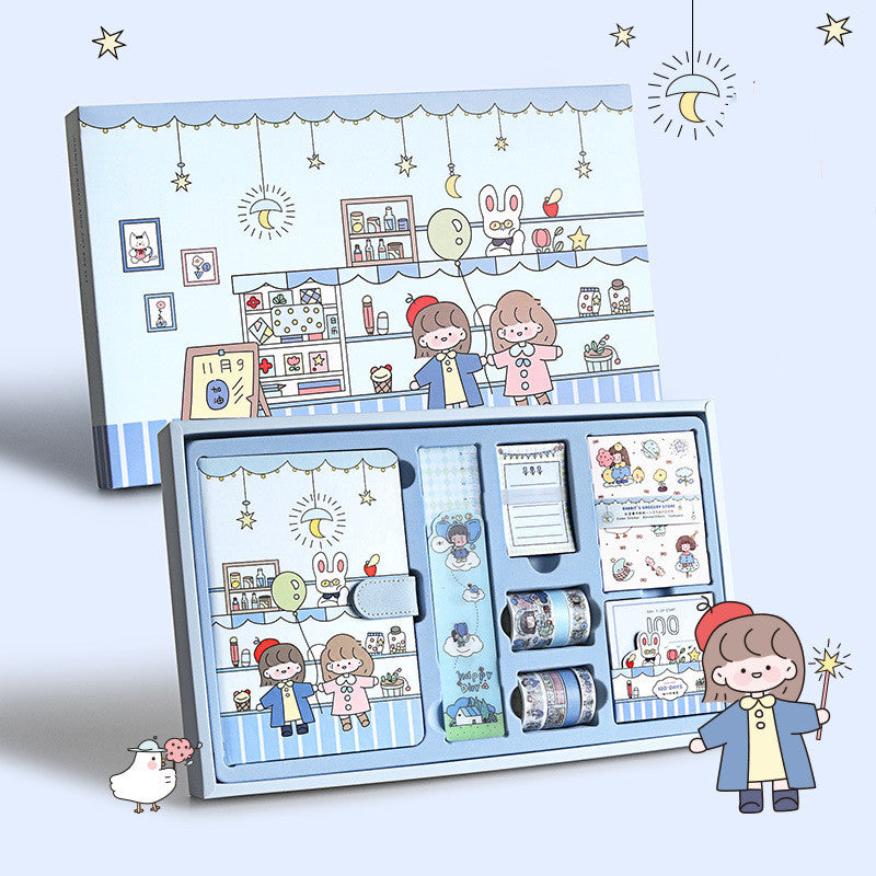 187 Pieces Of Gift Box Three-dimensional Title Hand Book Rabbit Sens grocery store 0 - Tophatter Daily Deals