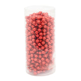 7.5m Red Bead Chain | Christmas Tree Bead Garland Decoration | Bead String Christmas Decorations Garland - Tophatter Daily Deals