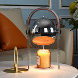Acrylic Bedroom Bedside Glass Dimming Timing Melting Wax Table Lamp 0 - Tophatter Daily Deals