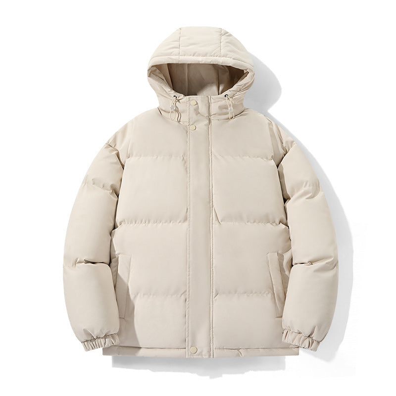 Insulating Puffer Coat - Hooded Boxy Short, Chenille Khaki 3D Changing Face Moving Picture Frame - Tophatter Daily Deals