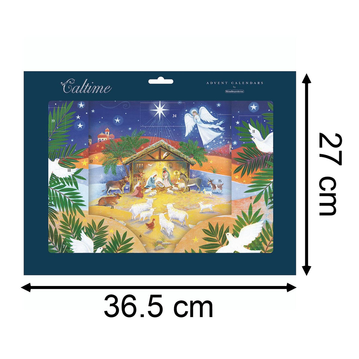 A December to Remember Christmas Advent Calendar | Nativity Advent Calendar Advent Calendar - Tophatter Daily Deals