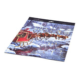 Santa Sleigh Christmas Advent Calendar | Picture Advent Calendar - 41x31.5cm Advent Calendar - Tophatter Daily Deals