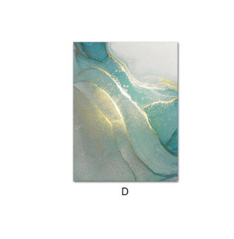 Abstract Liquid Fluid Art Poster Canvas Painting Modern Wall Picture Home Living Room Decor 4color 0 - Tophatter Daily Deals