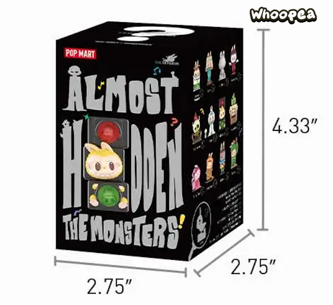 The Monsters Almost Hidden Series Figures, Blind Box - Tophatter Daily Deals