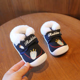 Baby Cotton Shoes, Toddler Shoes 0-2 Years Old 1 Soft Sole 0 - Tophatter Daily Deals