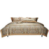 140 Cotton Satin Digital Printed Four-piece Bedding Set 0 - Tophatter Daily Deals