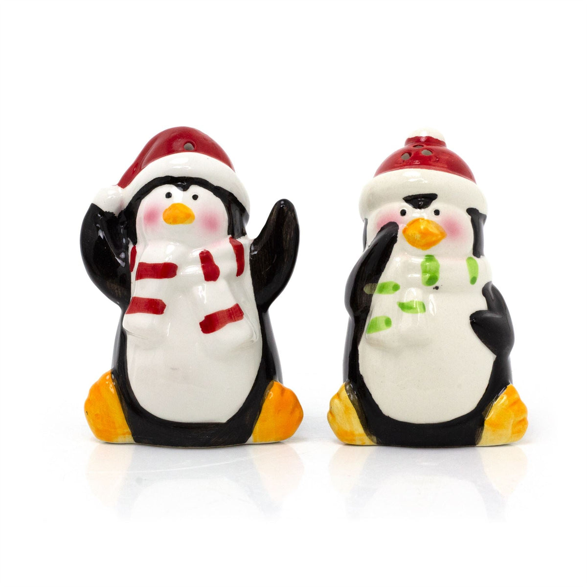 Christmas Penguin Salt & Pepper Pots | Festive Novelty Salt & Pepper Shakers Salt and Pepper Shakers - Tophatter Daily Deals