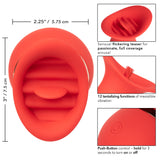 Tantalize French Kiss Charmer – Compact Flickering Tongue Teaser Vibrator > Vibrators > Ladies > Clitoral Vibrators and Stimulators - Tophatter Daily Deals
