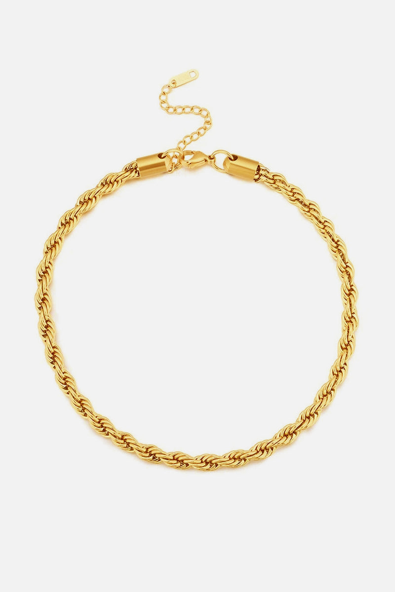 Twisted Chain Choker Necklace Necklaces - Tophatter Daily Deals