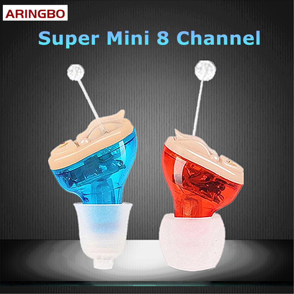 Best Quality 8 Channel Super Mini CIC Digital Hearing Aid Invisible Hearing Aids Ear Sound Amplifier 0 - Tophatter Daily Deals