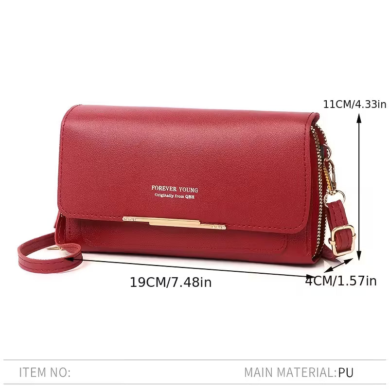 Vegan Messenger Bag – Lightweight Large Shoulder Bag with Detachable Organizer Handbags & Wallets - Tophatter Daily Deals