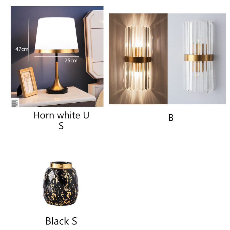 Bedroom Creative Simple Touch Night Light Table Lamp Set A US 0 - Tophatter Daily Deals
