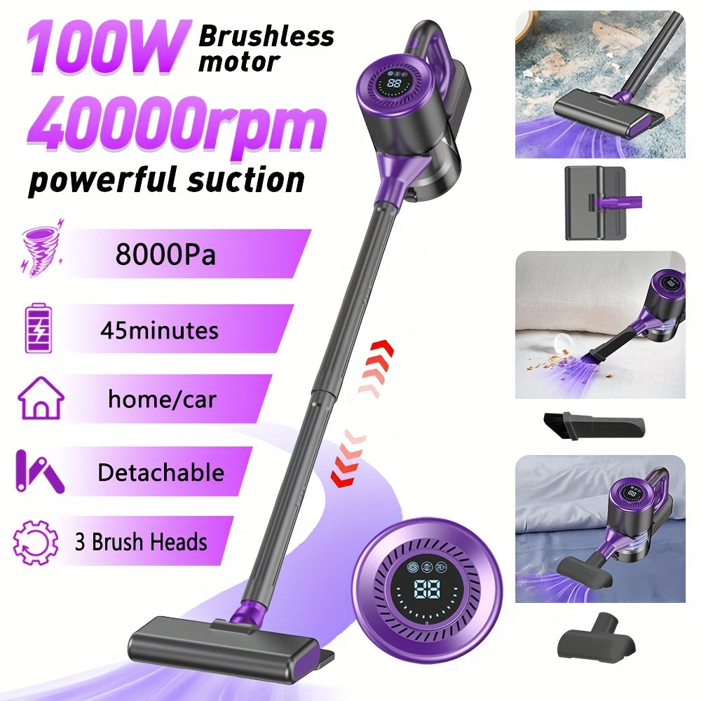 4-in-1 Cordless Handheld Stick Vacuum Cleaner Appliances > Vacuum Cleaners > Vacuums - Tophatter Daily Deals