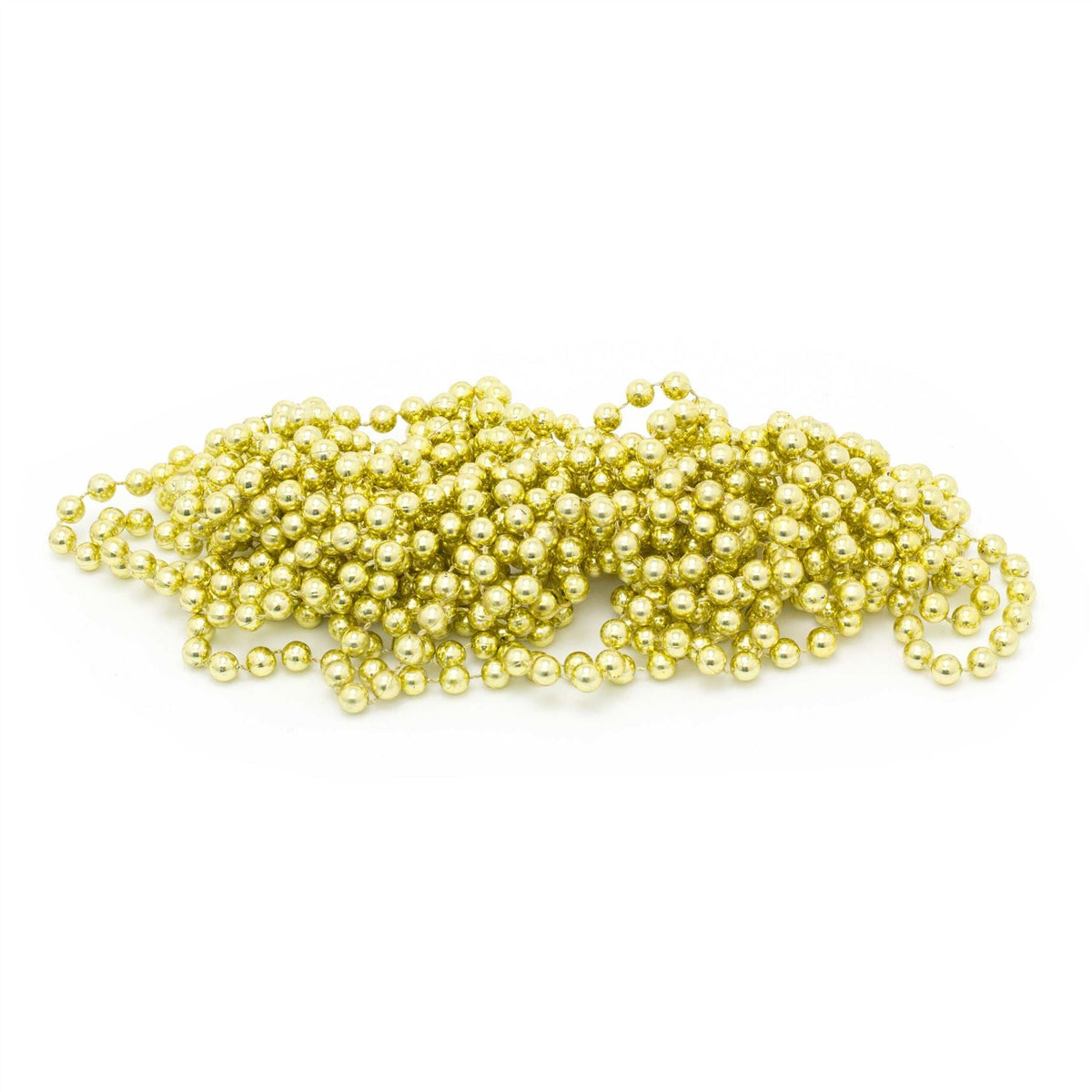7.5m Gold Bead Chain | Christmas Tree Bead Garland Decoration | Bead String Christmas Decorations Garland - Tophatter Daily Deals