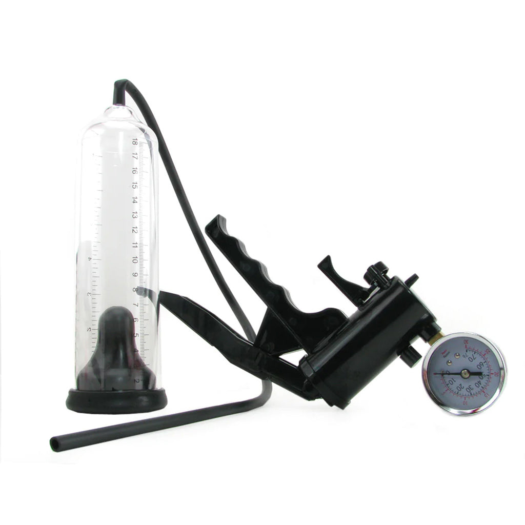 Max-Precision Power Pump in Black - Tophatter's Adult Products Male Enhancement > Penis Pumps - Tophatter Daily Deals