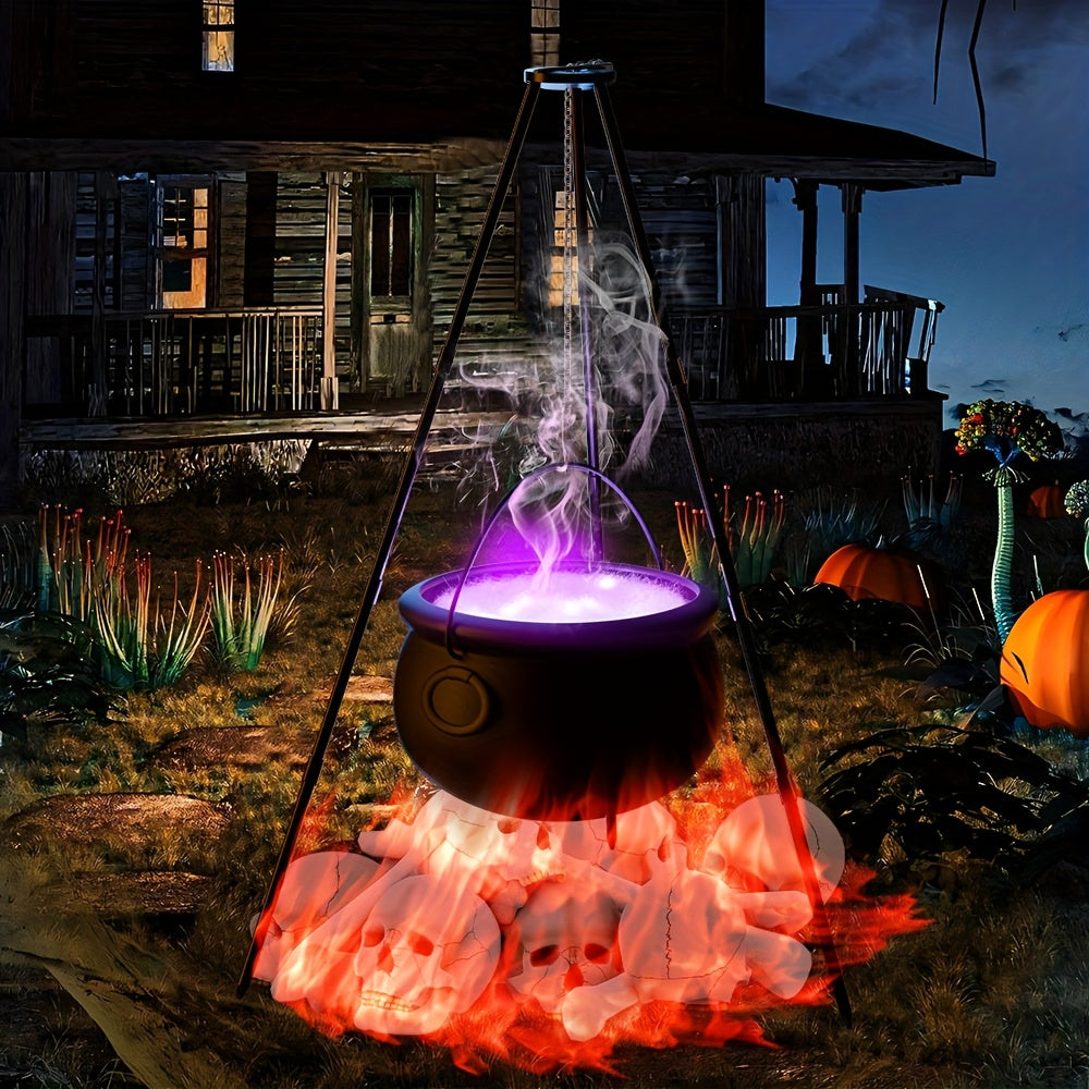 Patio Halloween Witch Cauldron Set Halloween - Tophatter Daily Deals