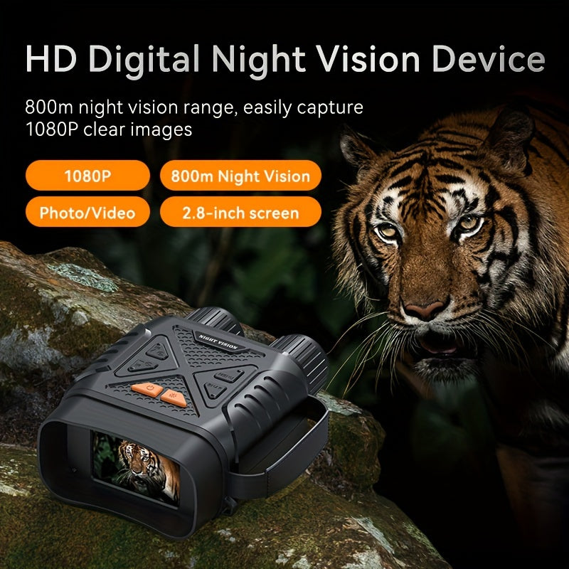 Night Vision Goggles 10X Zoom Camera Binoculars Camping & Hiking - Tophatter Daily Deals