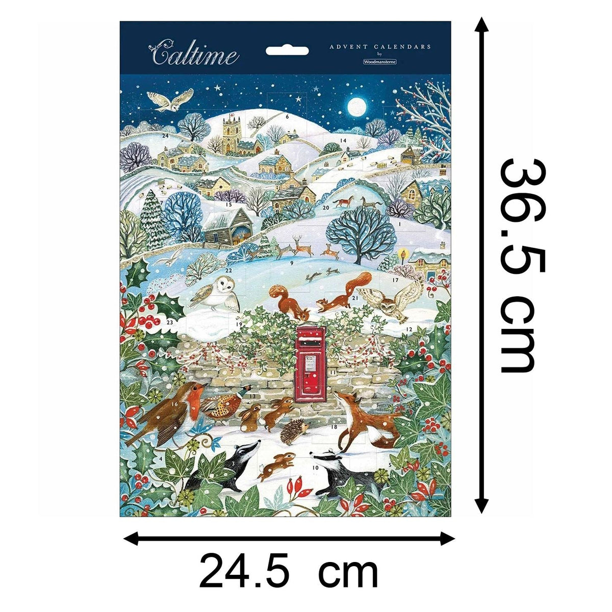 Over the Fields Christmas Advent Calendar | Christmas Advent Calendar Advent Calendar - Tophatter Daily Deals