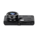 A6T 4-Inch 170° Wide Angle Full HD 1080P Car DVR Dual Lens Dash Cam Rear View Camera Video Recorder with Touch Screen Automotive - Tophatter Daily Deals