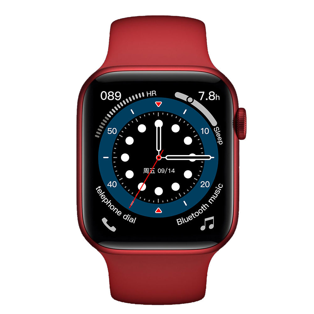 Bluetooth Call Smart Sports Watch Red 0 - Tophatter Daily Deals