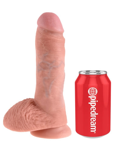 King Cock 8 Inch Cock With Balls – Realistic Handmade Dildo > Dildos > Realistic Dildos - Tophatter Daily Deals