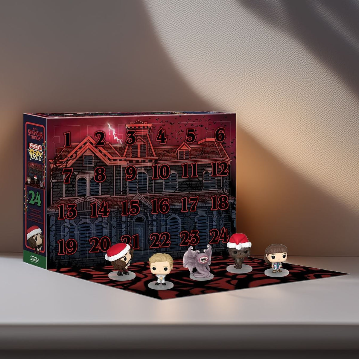 Stranger Things Funko Pocket Pop Mini Figures Christmas Advent Calendar Advent Calendar - Tophatter Daily Deals