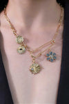 5-Piece Wholesale Rhinestone Flower Paperclip Chain Necklace Necklaces - Tophatter Daily Deals