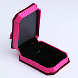 Bowknot Necklace Couple Ring Gift Box Necklace Pendant Box 0 - Tophatter Daily Deals
