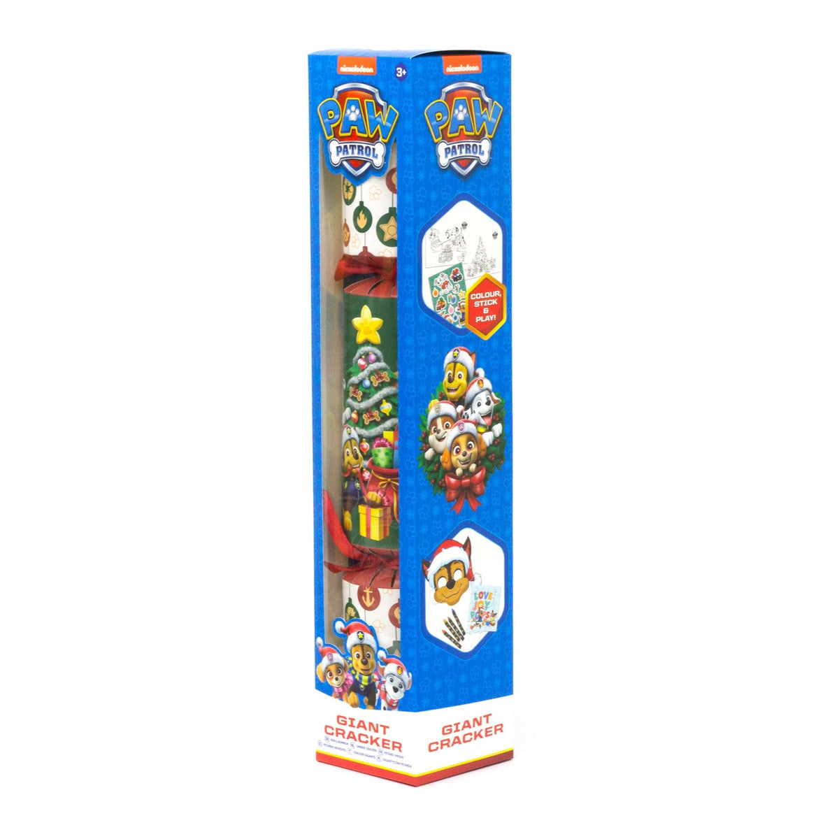 Giant Paw Patrol Christmas Cracker | Children Extra Large Xmas Cracker - 55cm Christmas Cracker - Tophatter Daily Deals