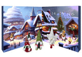 Halloween Puzzle Countdown Advent Calendar 24 Days Of Fun Christmas Plush Dwarf Box 28x20.5x8.5cm 3D Changing Face Moving Picture Frame - Tophatter Daily Deals