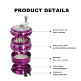 Aluminum Alloy Four-layer Lightning Hand Smoke Eliminator Purple 0 - Tophatter Daily Deals