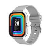 Blood Pressure Heart Rate Sleep Monitoring Sports Bracelet Silver grey 0 - Tophatter Daily Deals