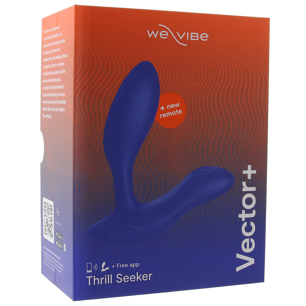 We-Vibe Vector+ Prostate Massager in Royal Blue Anal Sex Toys > Prostate Massagers - Tophatter Daily Deals