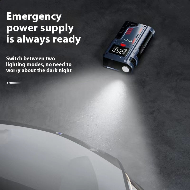Automobile Emergency Start Power Source Car Inflatable All-in-one Machine 0 - Tophatter Daily Deals