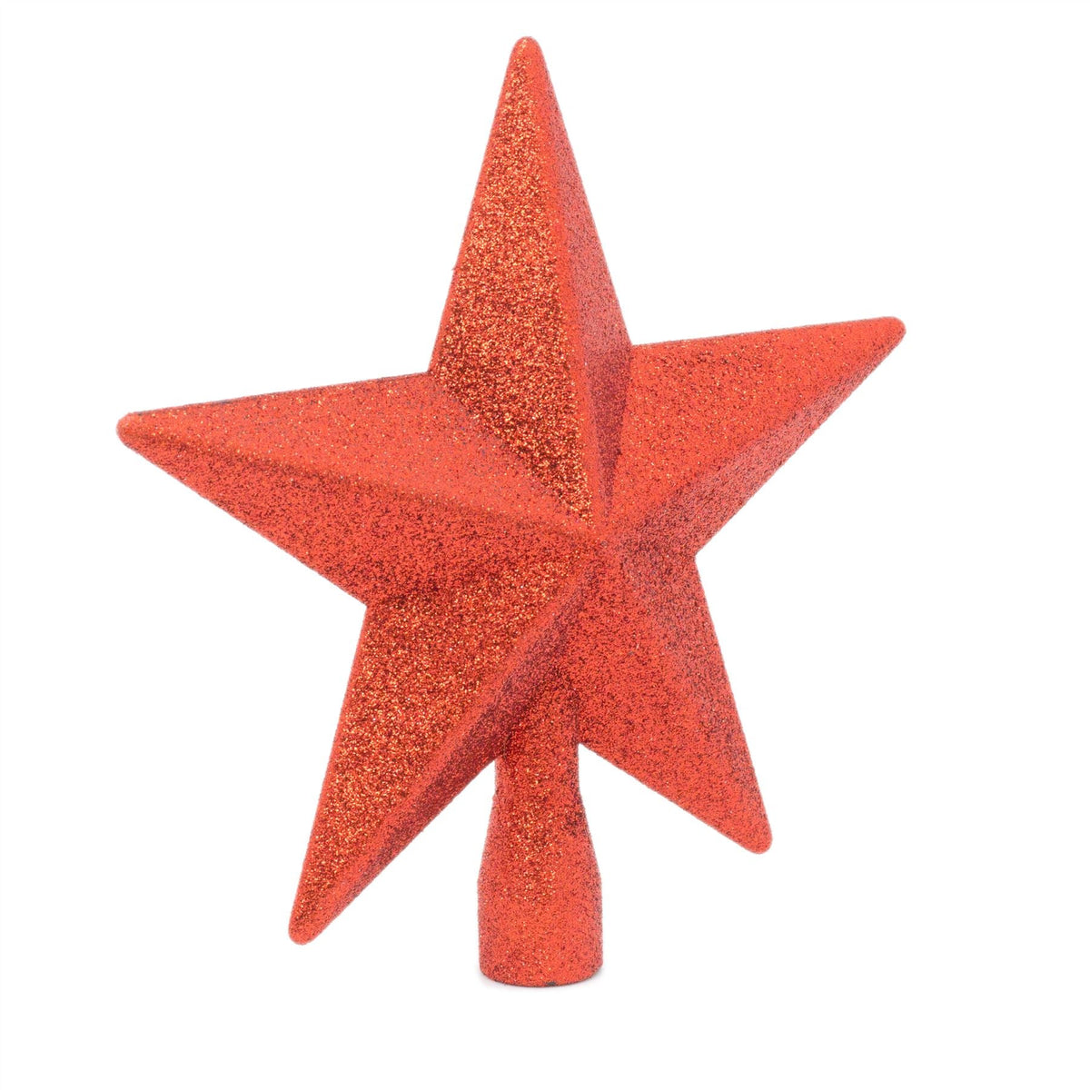 Stylish Red Star Christmas Tree Topper | Christmas Tree Star Xmas Star Tree Topper | Red Christmas Tree Decorations Tree Decoration - Tophatter Daily Deals