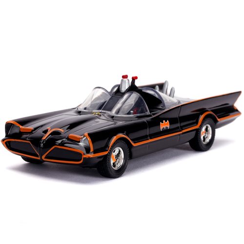 Batman Classic TV Series – Batmobile with Figure 1:32 Scale Diecast Model Diecast Model Car - Tophatter Daily Deals