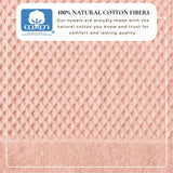 Cotton Diamond Waffle Weave Bath Towel Set - Grayson Collection Bath - Tophatter Daily Deals