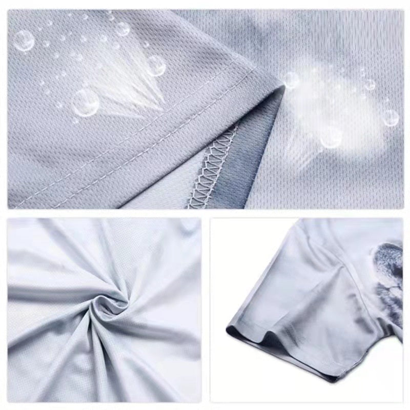 3D Printing Men's Breathable Crew Neck Short Sleeves 0 - Tophatter Daily Deals
