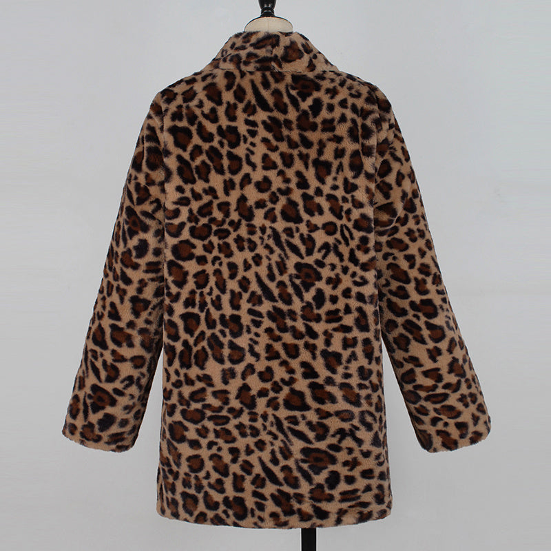 Artificial Faux Fur Women Winter Coat 0 - Tophatter Daily Deals