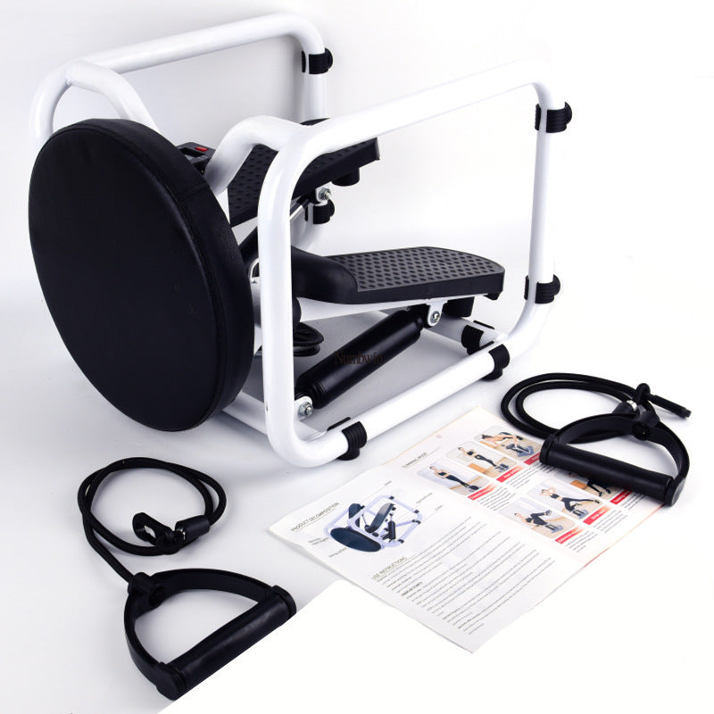 360-degree Rotating Fitness Bench Folding Treadmill 0 - Tophatter Daily Deals
